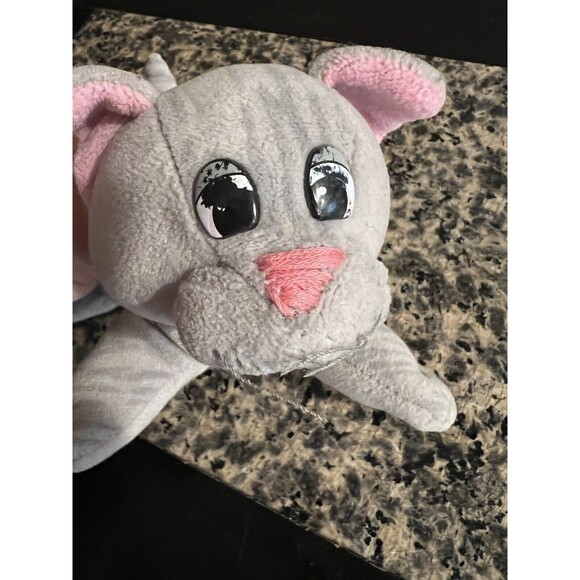 Pound Puppies Purries Purry Kitty Cat 7" Tonka Grey Tiger Stripe Tabby Vintage - Picture 3 of 8